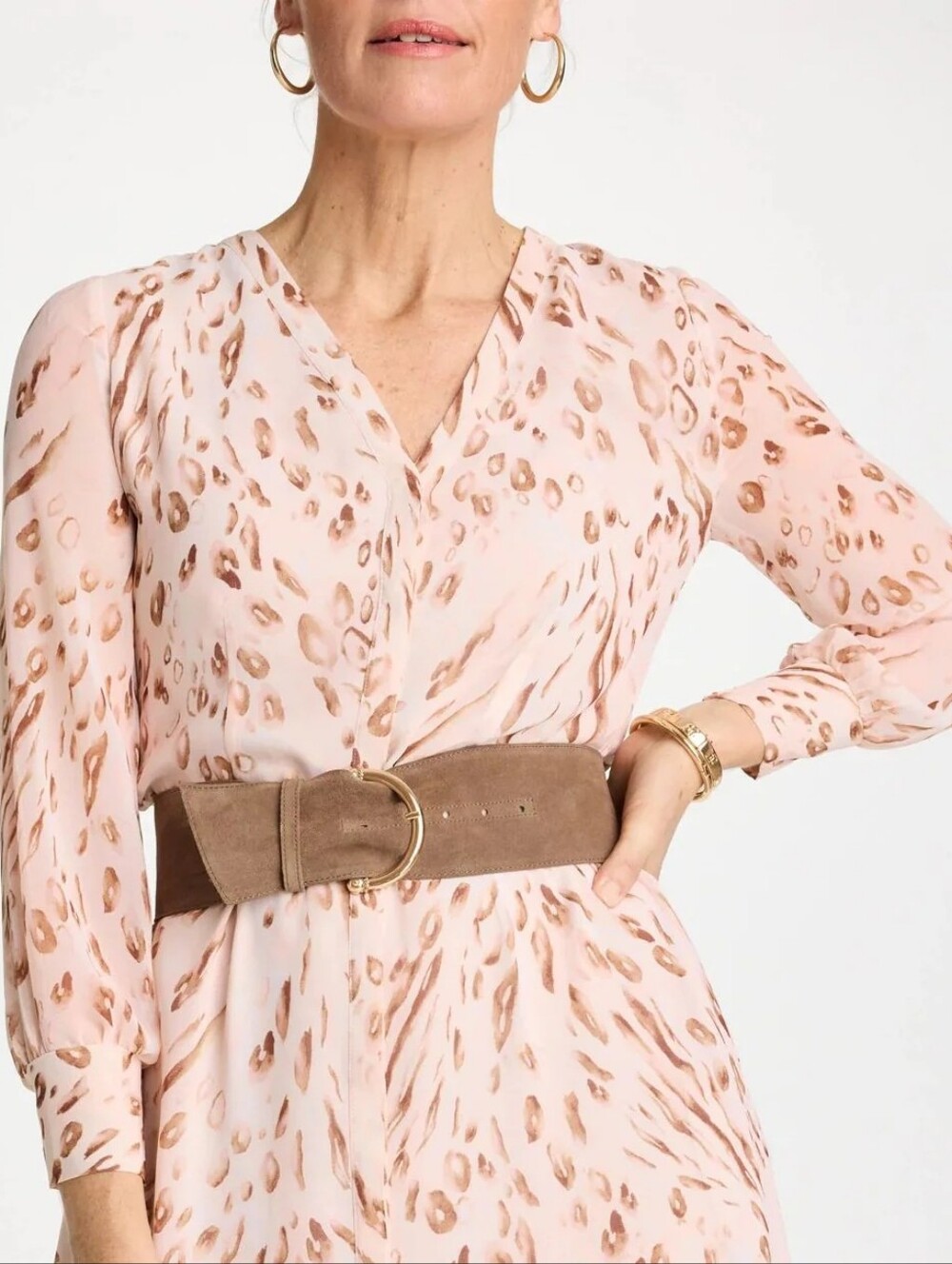 NWT Chico's Suede Pull Through Sash Belt